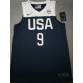 9 Brown 2019 USA FIBA Basketball world cup jersey blue