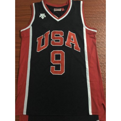 9 Jordan 1984 USA Team jersey navy blue