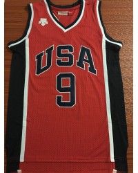 9 Jordan 1984 USA Team jersey red