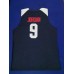 9 Jordan 2019 fiba jersey blue stitched