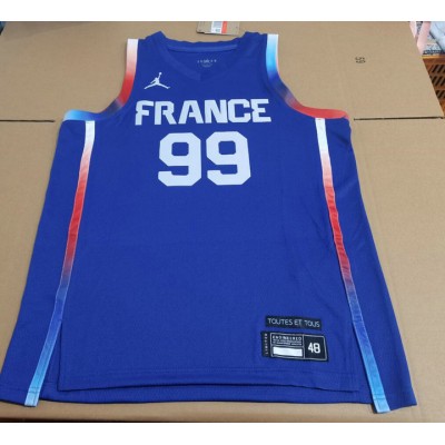 99 Coulibaly France Olympics Limited Road Jersey blue