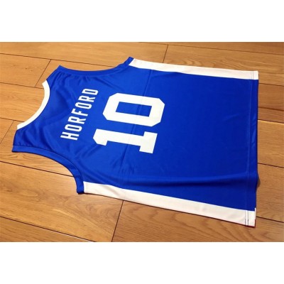 Al Horford 10 Dominicana 2023 World Cup Blue Basketball Jersey Blue