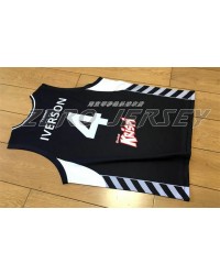 Allen Iverson 4 Besiktas Cola Turka Black Jersey College Basketball