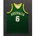 Andrew Bogut Australian Boomers Basketball Jersey Green