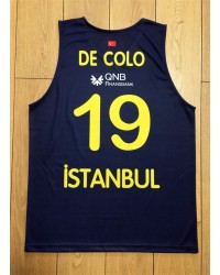 Beko Nando de Colo 19 Fenerbahce Basketball Jersey Black