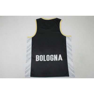 Bologna 2022-23 Black Basketball Jersey