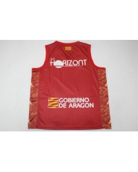 Casademont Zaragoza 2022-23 Red Basketball Jersey