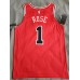 Chicago Bulls Jersey Derrick Rose 1 Red player version