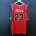 Chicago Bulls Jersey Jordan 23 Red player version