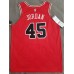 Chicago Bulls Jersey Jordan 45 Red player version