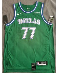 Dallas Mavericks 77 Doncic Classic Edition 1981-90 Home Jersey player version