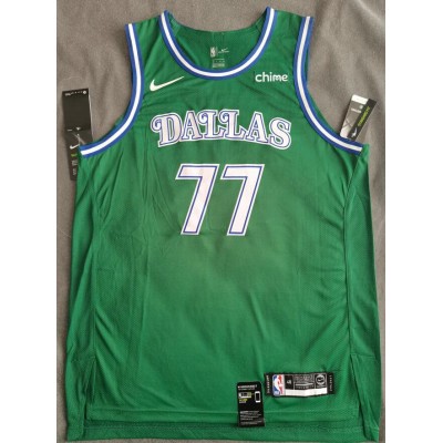 Dallas Mavericks 77 Doncic Classic Edition 1981-90 Home Jersey player version