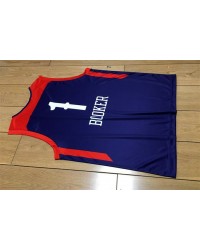 Devin Booker 1 2017 Rookie of the Year USA Blue Jersey