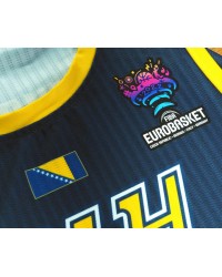 Dzanan Musa 13 Bosnia and Herzegovina 22-23 Away Jersey Navy