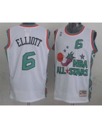 Elliott 1996 all star game jersey white