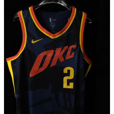 GilGEous-Alexander 2 OKC 23-24 city jersey player version