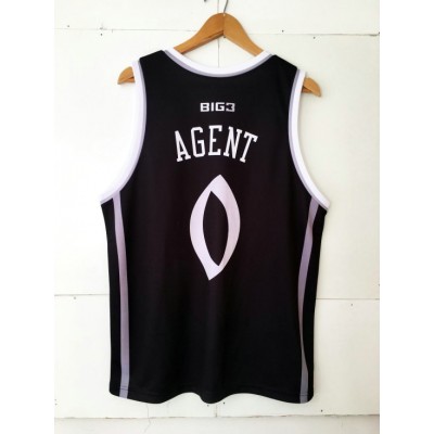 Gilbert Arenas 0 Big 3 Enemies Basketball Jersey Black