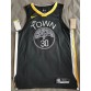 Golden State Warriors 30 Curry Earned Statement Edition black Jersey