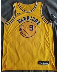 Golden State Warriors Iguodala 9 jersey yellow player version