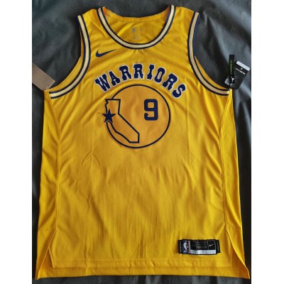 Golden State Warriors Iguodala 9 jersey yellow player version