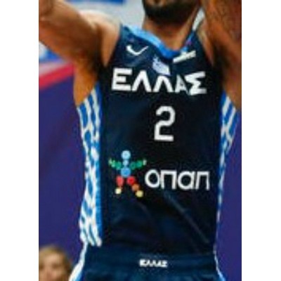 Greece Tyler Dorsey Navy 2022 Fiba Eurobasket Jersey