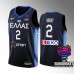 Greece Tyler Dorsey Navy 2022 Fiba Eurobasket Jersey