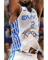 Greece Tyler Dorsey White 2022 Fiba Eurobasket Jersey