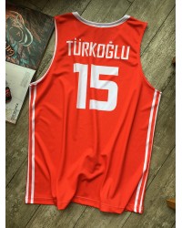 Hedo Turkoglu 15 Turkey Team Basketball Jersey