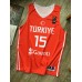 Hedo Turkoglu 15 Turkey Team Basketball Jersey