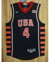 Iverson 4 USA Dream Basketball Team 2004 jersey Blue