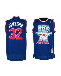 Johnson 1992 Year all star game jersey blue