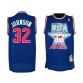 Johnson 1992 Year all star game jersey blue