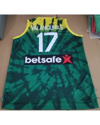 Jonas Valanciunas 17 Lithuania Lietuva Jersey Fiba World Cup 2023