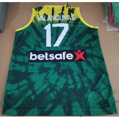 Jonas Valanciunas 17 Lithuania Lietuva Jersey Fiba World Cup 2023