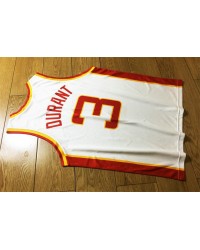 Kevin Durant 3 McDonalds All-American Basketball Jersey White