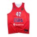 Kyle Hines 42 CSKA Moscow Basketball Jersey Red