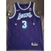 Los Angeles Lakers Anthony Davis 3 2022 City Edition Jersey Purple