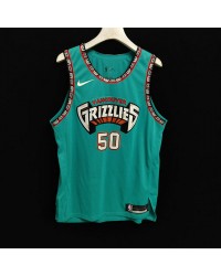 Memphis Grizzlies Zach Randolph 50 Teal HWC Basketball Jersey