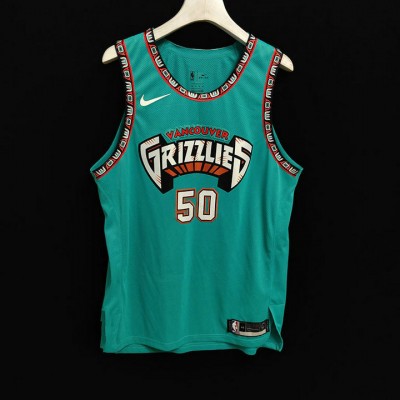 Memphis Grizzlies Zach Randolph 50 Teal HWC Basketball Jersey