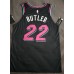 Miami Heat 22 Butler 2018-19 city jersey black player versoin