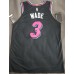 Miami Heat 3 Dwyane Wade 2018-19 city jersey black player versoin