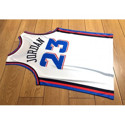 Michael Jordan 23 1997 NBA All Star Jersey White