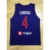 Milos Teodosic 4 Serbia Srbija National Basketball Jersey Blue