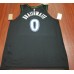 Minnesota Timberwolves 0 Braithwaite Retro Jersey Black Player Version