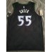 Minnesota Timberwolves 55 Creek Retro Jersey Black Player Version