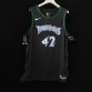 Minnesota Timberwolves Love 42 Retro Jersey Black Player Version