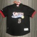 Mitchell Ness Allen Iverson 3 Black Philadelphia 76ers HWC Mesh T-Shirt Jersey