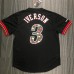 Mitchell Ness Allen Iverson 3 Black Philadelphia 76ers HWC Mesh T-Shirt Jersey