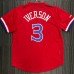 Mitchell Ness Allen Iverson 3 Red Philadelphia 76ers HWC Mesh T-Shirt Jersey