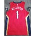 New Orleans Pelicans Zion Williamson 1 Jersey Red Player Version